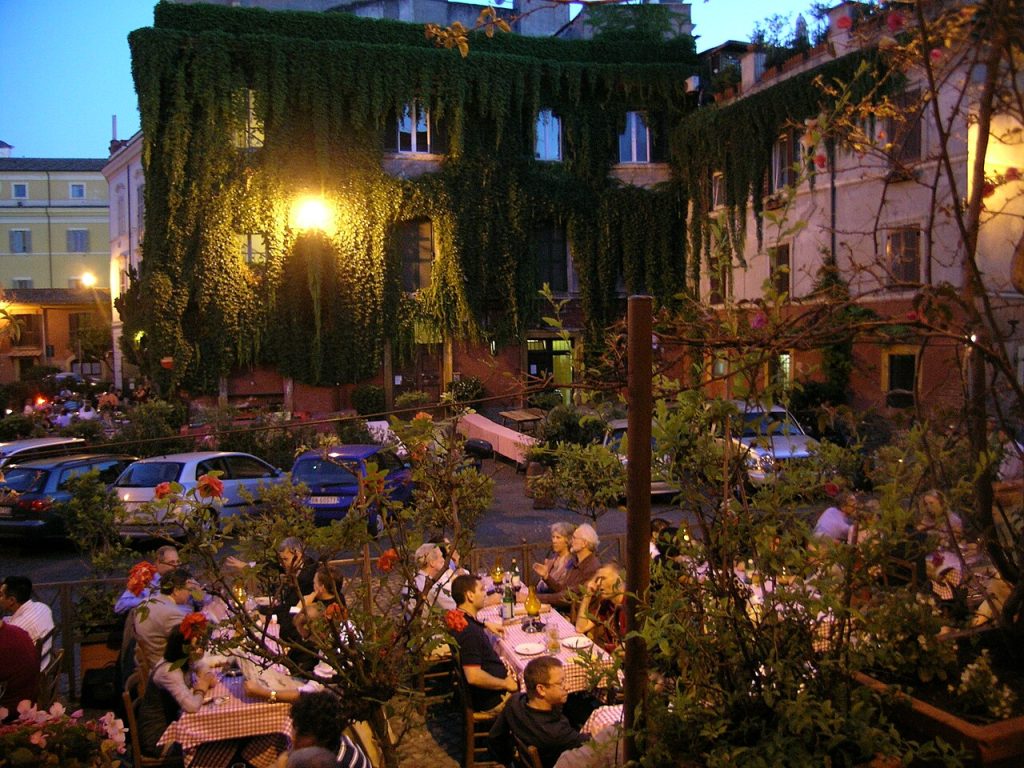 Restaurants and Cafes in Rome: Trastevere